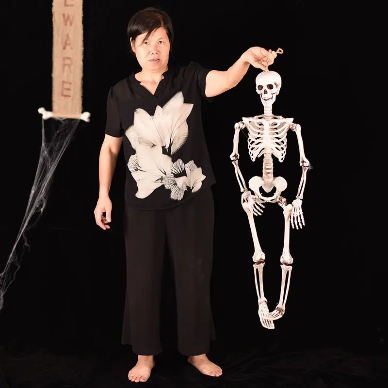 Shuxin Factory Direct Sales Plastic Skeleton Halloween Horror Props ...