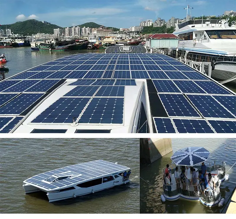 Solar panels installed on rooftops for sustainable energy generation