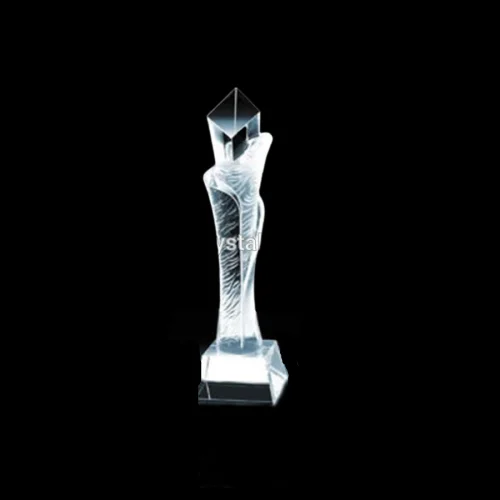 Wholesale new design award trophy souvenir,crystal trophy award on sale