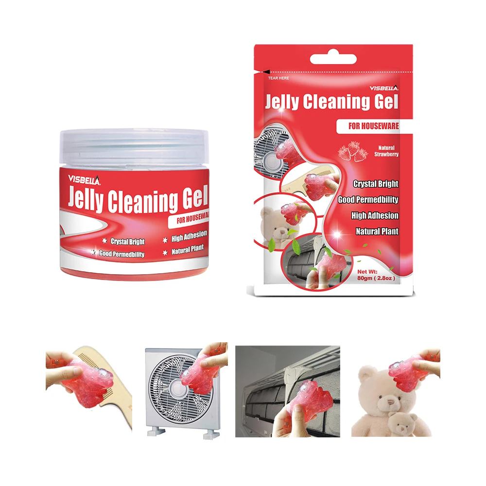 VISBELLA Green Apple Jelly Cleaning Gel (80gm)