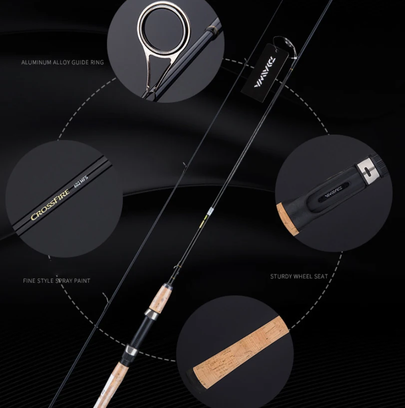 Daiwaクロスファイア1 68m 1 m1 98m 2 13m Fujiアクセサリースピニングまたはキャスティングカーボンフィッシングロッドルアー ロッド Buy カーボンファイバー釣竿 2 4m章 釣りカーボンロッド Product On Alibaba Com