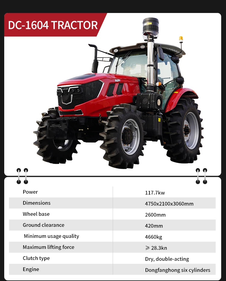Multi-functional Mini Tractor for Farming - 4WD Compact