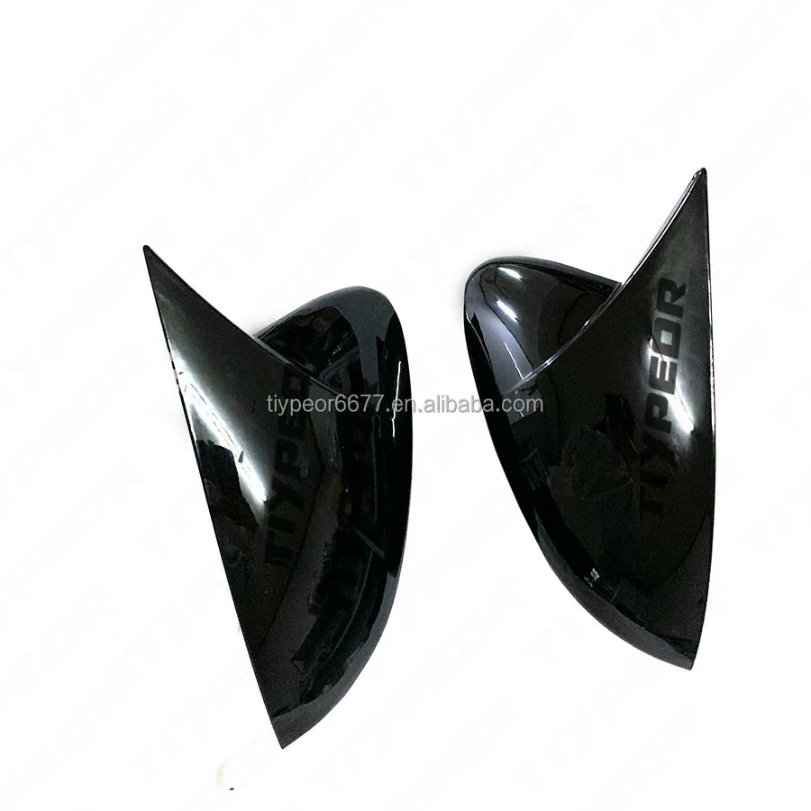 product door rear view side mirror cover cap for tiypeor skoda octavia 2021   2023 mirror guard covers exterior decoration trims-5