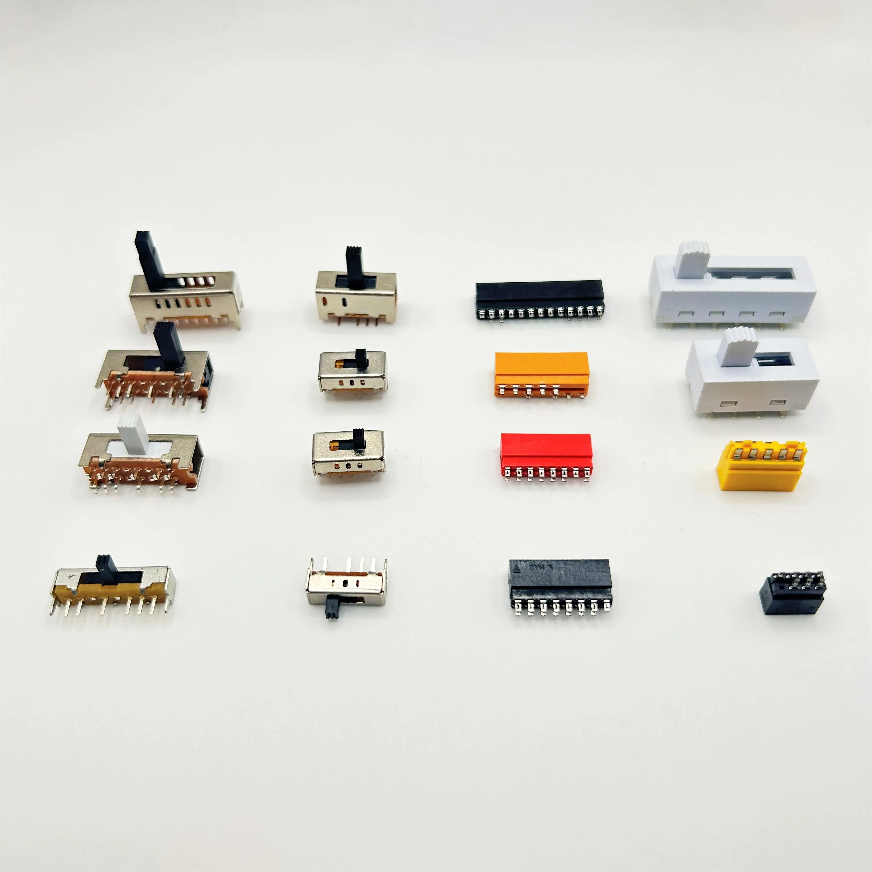Factory Price Micro Mini Dp3t 8 Pin Slide Switches Interruptor 2p3t 8 Pin Slide Switch 3 Position Slide Switch