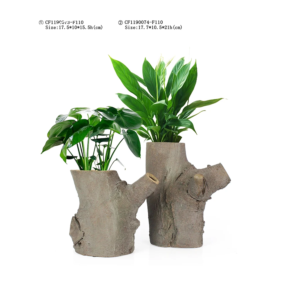 Green ceramic & Porcelain flower Vases in Catcus Shaped for homer decor details