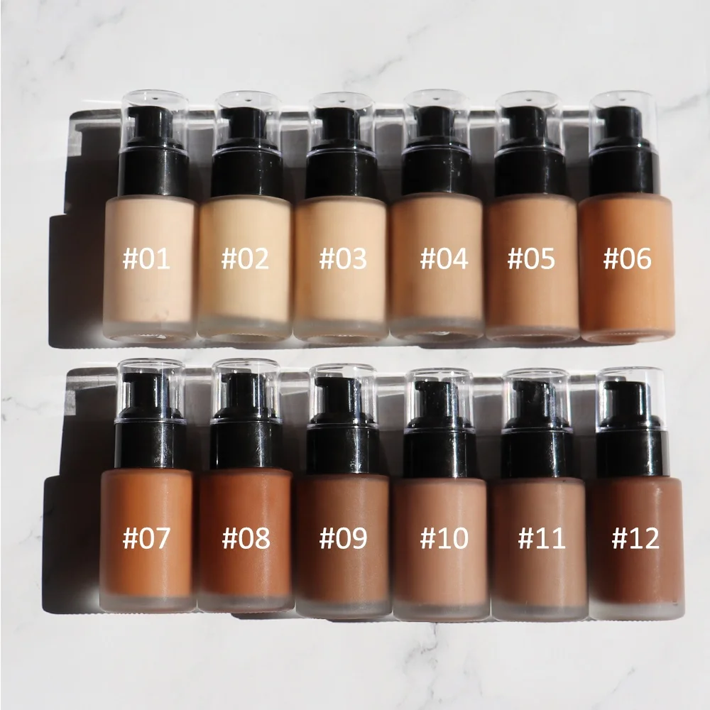 Factory Makeup Liquid Foundation Custom Logo Foundation Professional Novo Original Female Matte Skin Lighting Both Cream 110g