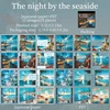 B Night by the sea