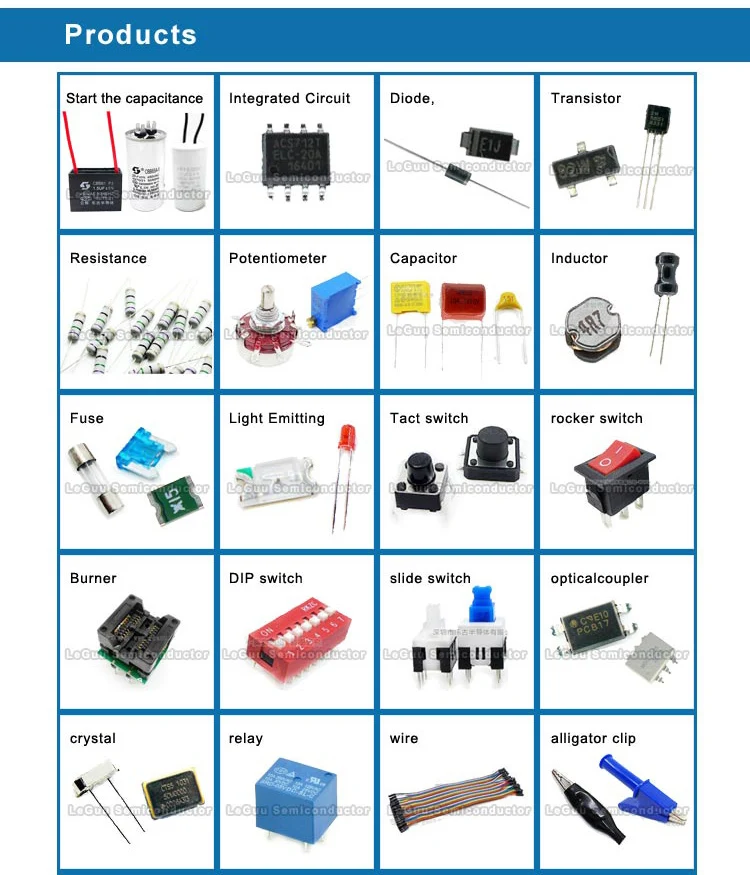 Zener diode 1W 3.3V 4.7V 5.1V 12V 15V 24V DO-41 1N4733 1N4742 1N4736 1N4752 1N4736