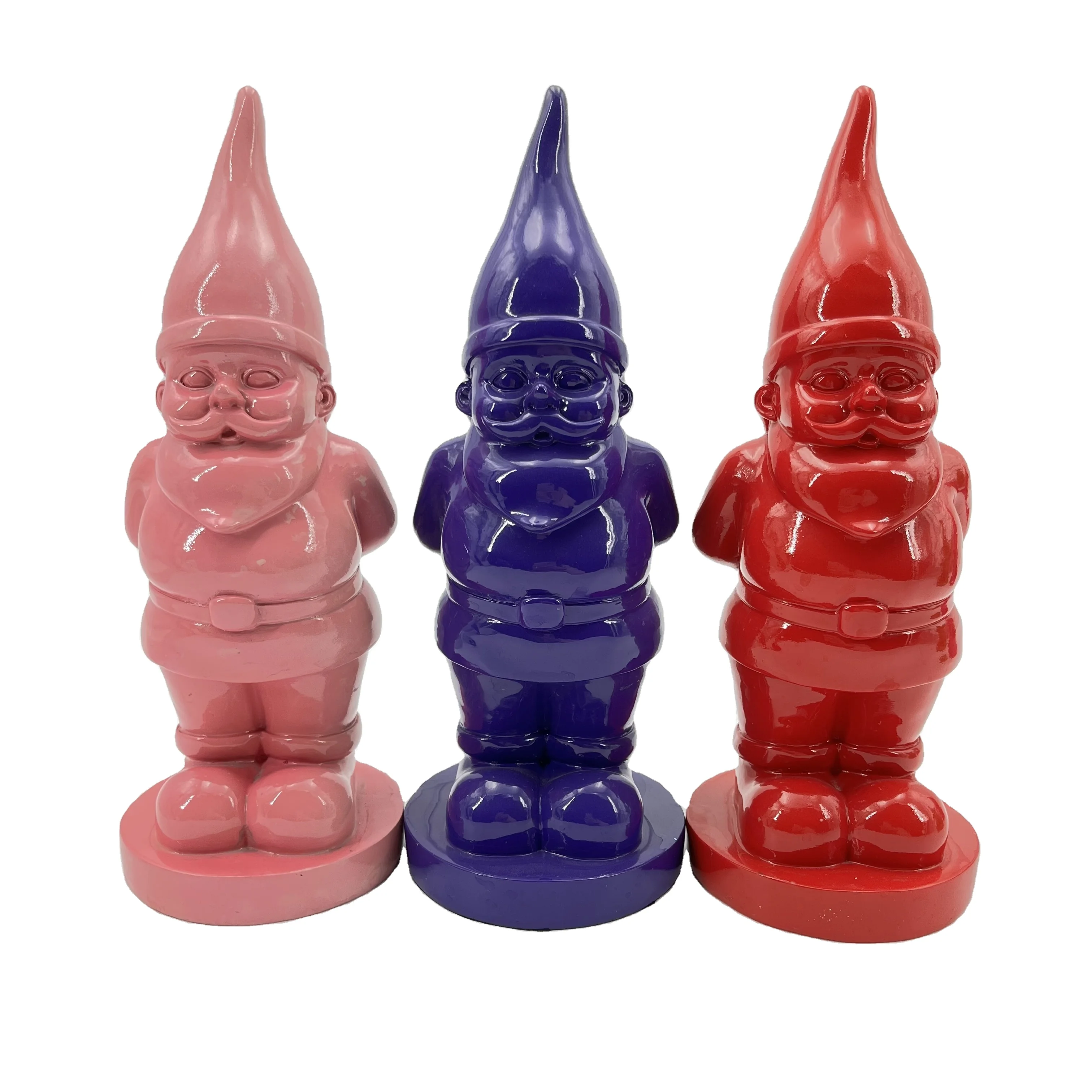 Resin Crafts Elf Figurines ATM Dwarf Elf Gnome Money Boxes Piggy Bank for Home Accents