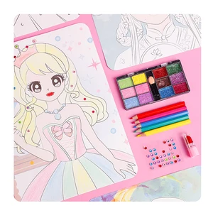 Hot Selling Creative Princess Children's  DIY Manual Drawing /painting Set