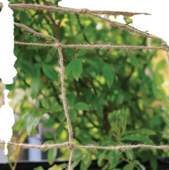 Filet De Jute 2x10m LATERN - Support Plantes Grimpantes Biodégradable Pour Tomates, Haricots, Pois