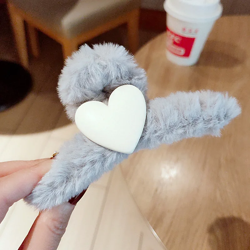 Оптовая продажа от производителя плюшевые заколки для волос большие размеры в виде акулы