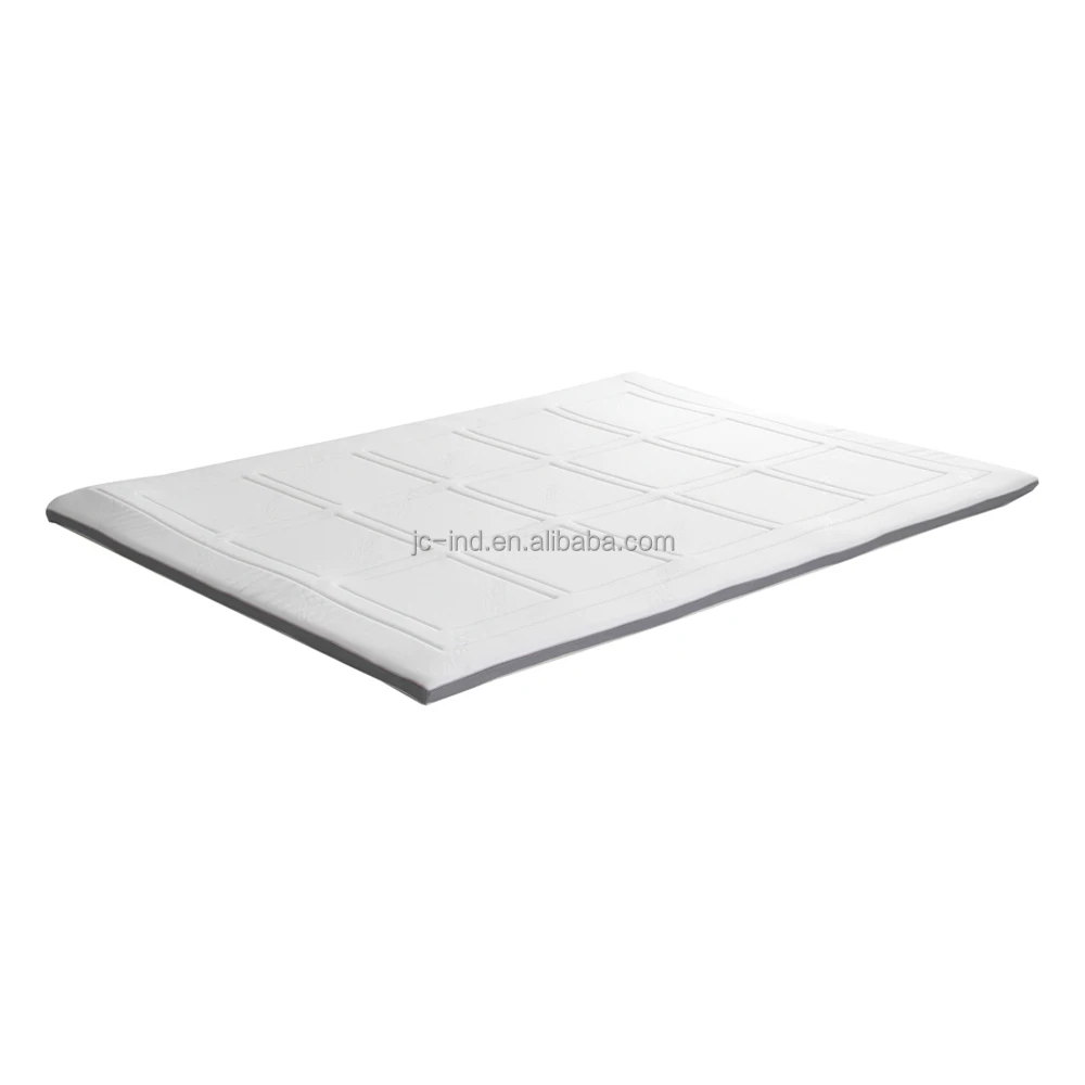 Soft Memory Foam Bed Mattress Topper With Removable Cover
