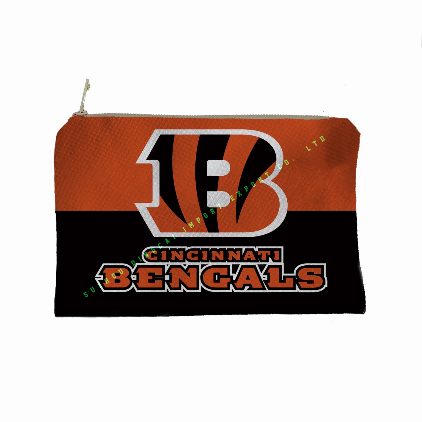 Wholesale Top Selling Products Custom Sublimation Printing 10x6 inches Cincinnati  Bengals Purse From m.