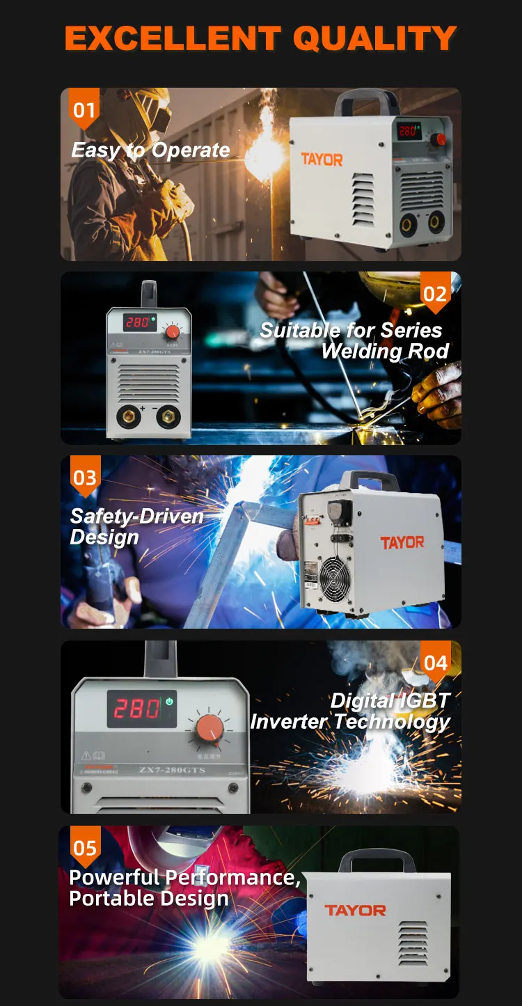 TKweld Hot-selling Portable High Power Igbt Inverter Welding Machine manufacture