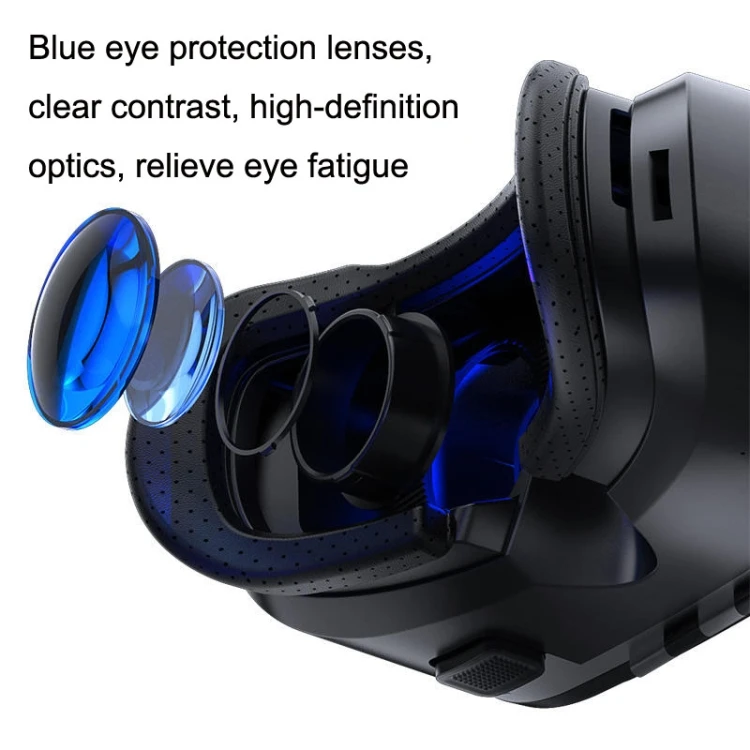 3D Virtual Reality Gaming Glasses VR Screen Style Virtual Reality Headset  3D Immersive VR Glasses for Gaming Movies