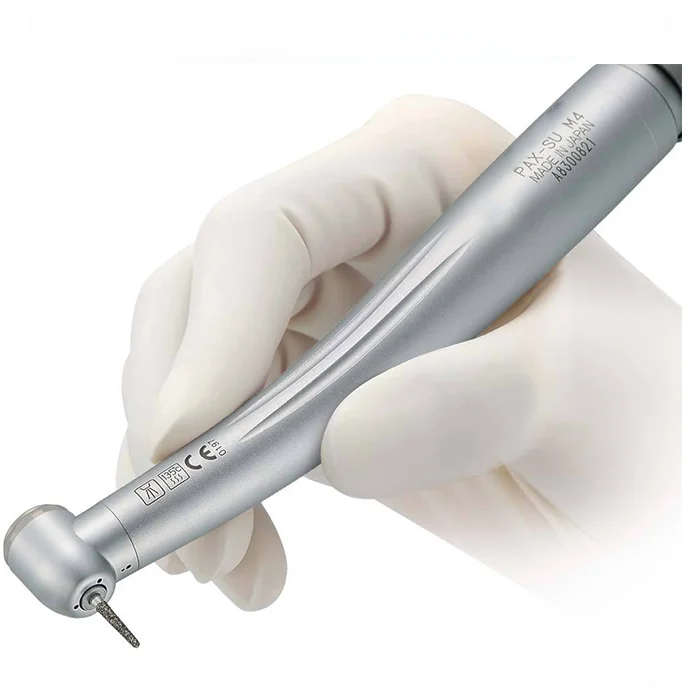 LK-M22P Standard Head Push Button Dental Supply Air Turbine Handpiece Accessories with Ceramic Bearing