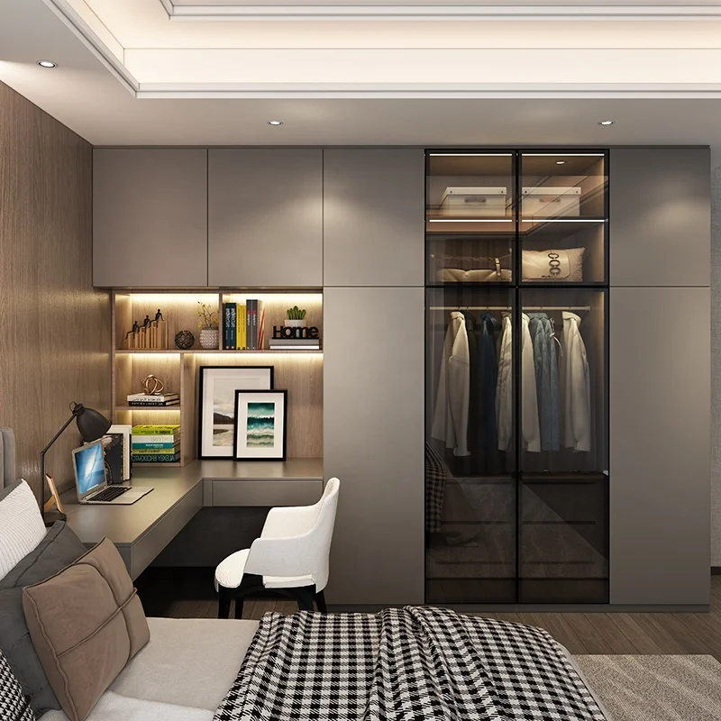 NICOCABINET Custom Quality Modern Italian Design Bedroom Laminate Wardrobe for Her Closet with Best Selling in USA Market