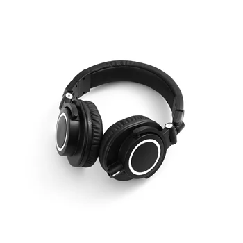 ATH-M50X Professional Studio Monitor Headphones, Black, Professional Grade, with Detachable Cable