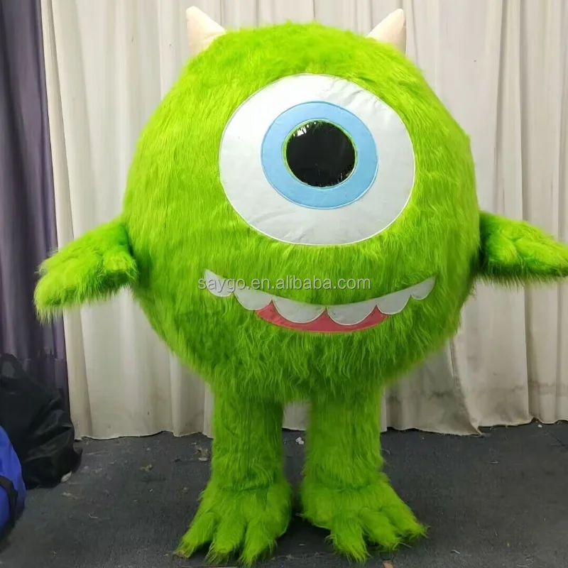 Work Plant Monsters Inc. Mascot Costumes for Halloween 2m Giant Inflatable Eyes Monster High Costume Eyes Human Party Dress