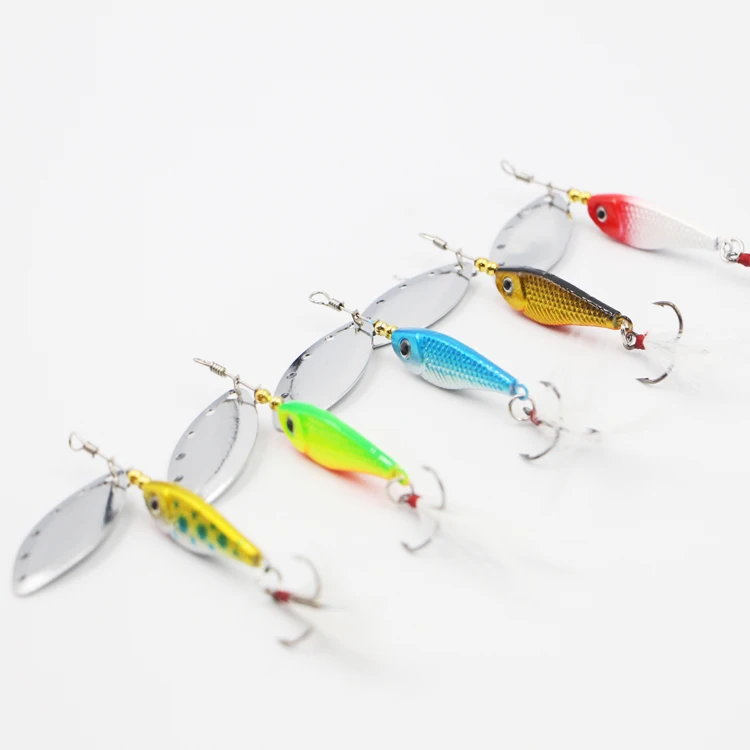 fishing lure spinner bait, bass trout