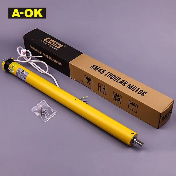 A-OK AM45-20/17-MR-E-XP Tubular Motor with Radio Control