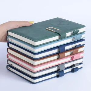 Hot Sale Minimalist Leather Random Notebook Durable Bookmark Reading Notebook Portable Inspiration Daily Notebook