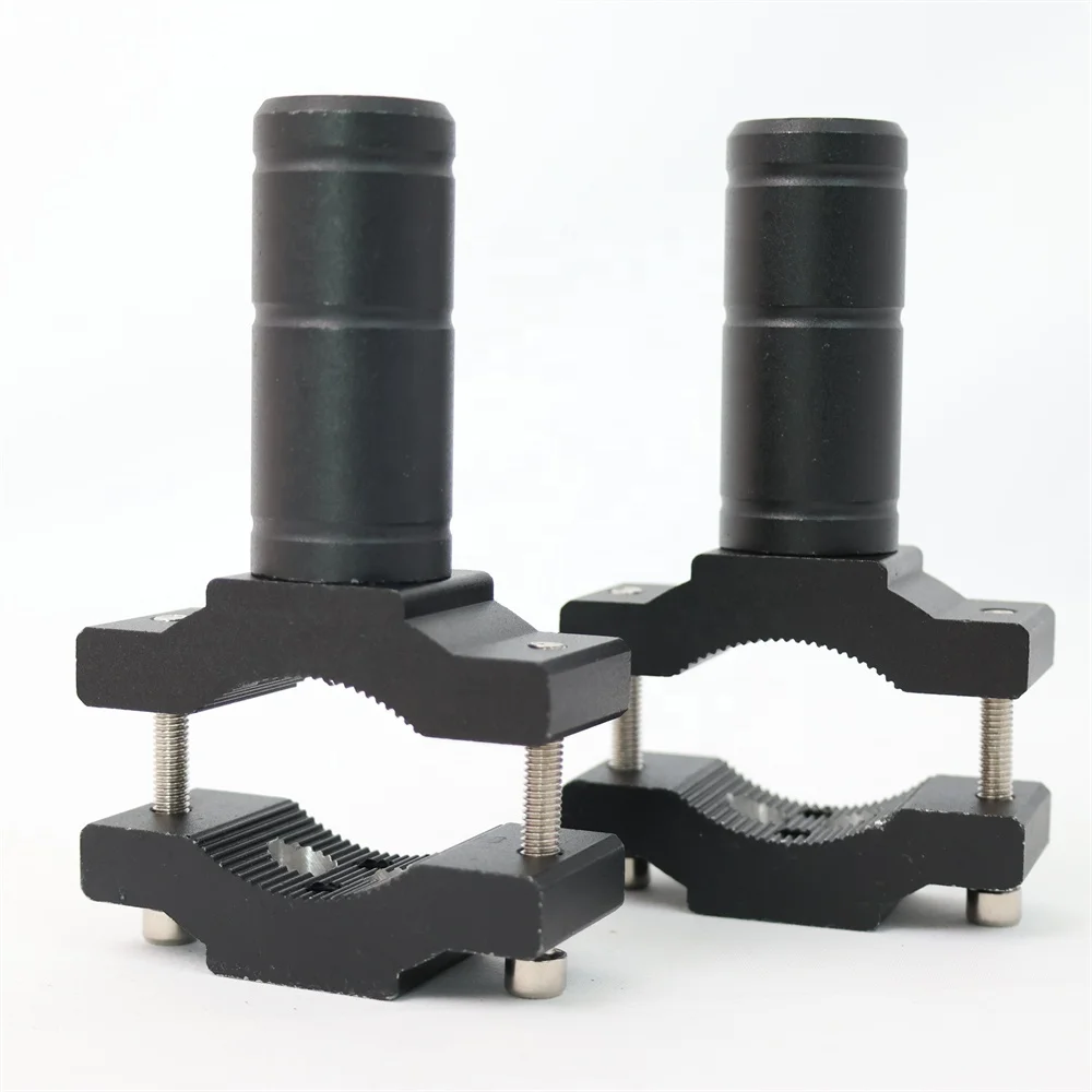 2 Pcs Universal Headlight Cnc Solid Aluminum Alloy Sport Motorcycle Expansion Bracket for Spotlight Motorbike Accessories