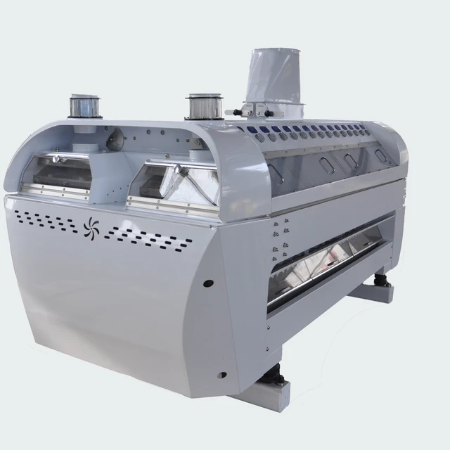 Flour milling grain process purifier cleaning machinery feeder process high output inefficiency