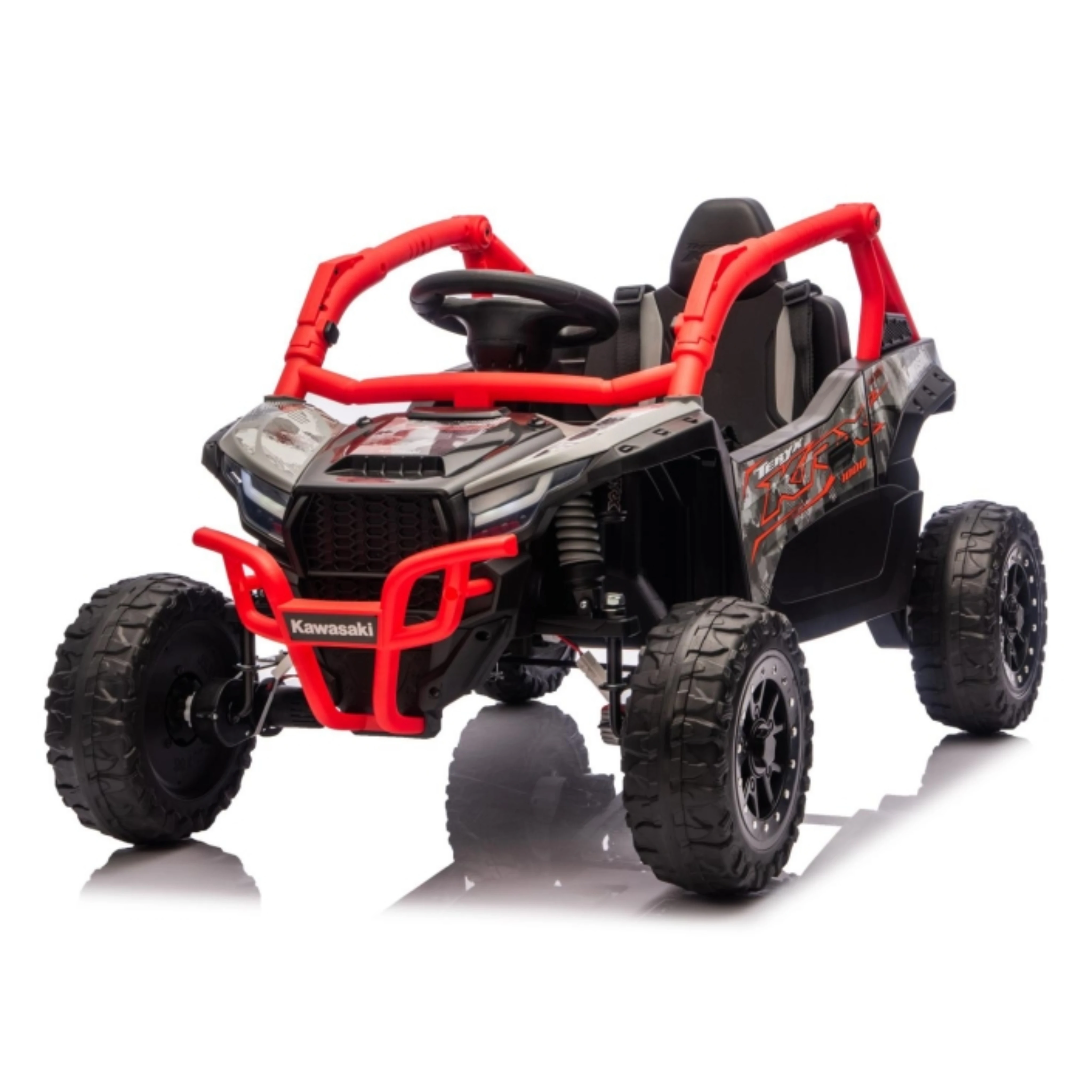 Kawasaki KRX 1000 Licensed 24V Plastic Ride-on Car Kids Remote