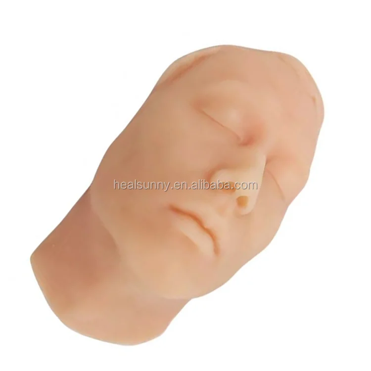 Силиконовая головка с костяной внутренней хирургии, тренировочная модель для тренировки швов, косметической инъекции, микропластиковая модель для лица