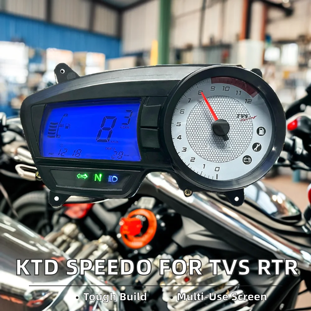 Motorcycle Tachometer Tvs Apache Rtr 180 Speedometer Price