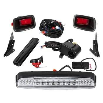 Golf Cart Lighting System Golf Cart Headlight Electric Led Deluxe Light ...