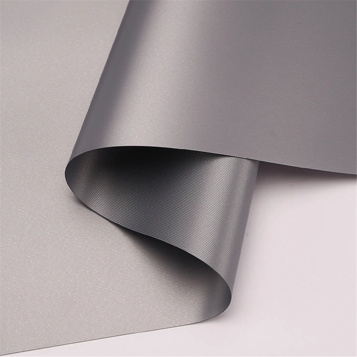 Projection Screen Wholesale Factory 4K/3D ALR Anti Light Black Crystal PVC Material Projector Screen Fabric for Home Theater