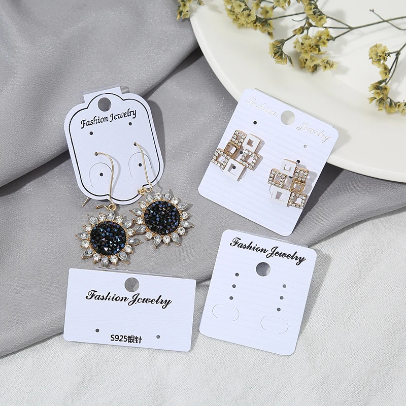 Custom Printed White Paper Jewelry Cards Necklace Earring Hairpin Pendant  Packing Jewelry Displays Card - Buy Custom Printed White Paper Jewelry  Cards Necklace Earring Hairpin Pendant Packing Jewelry Displays Card  Product on