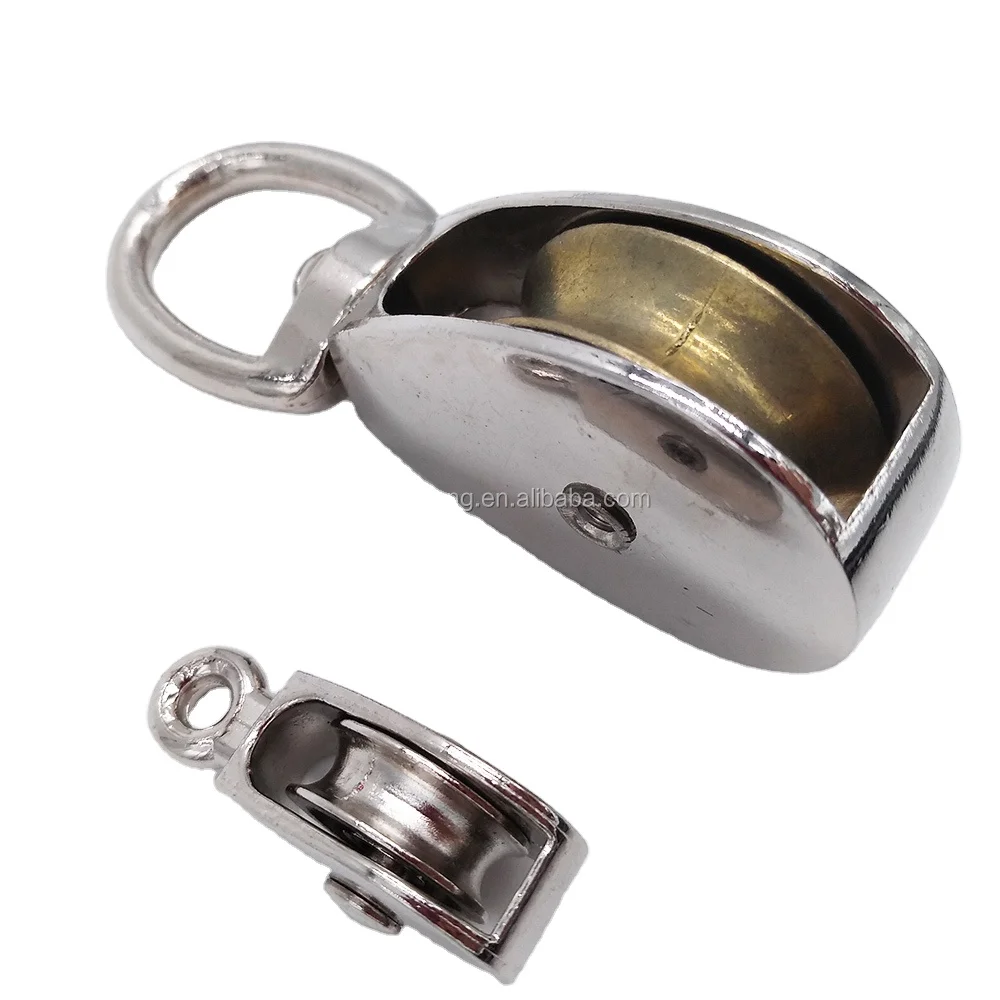 MINI DOUBLE PULLEYS STAINLESS STEEL | SLACK INOV