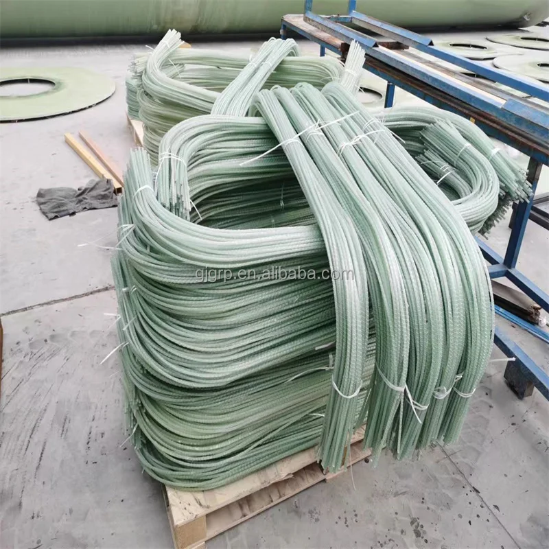 Gfrp Reinforced Plastic Fiber Glass Rebar Gfrp Fiberglass Bar Glass
