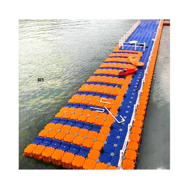 HDPE Aquaculture Fishing Floating Platform Seadoo Candock Floating Dock for Jet Ski Jetty Pontoons for Floating House