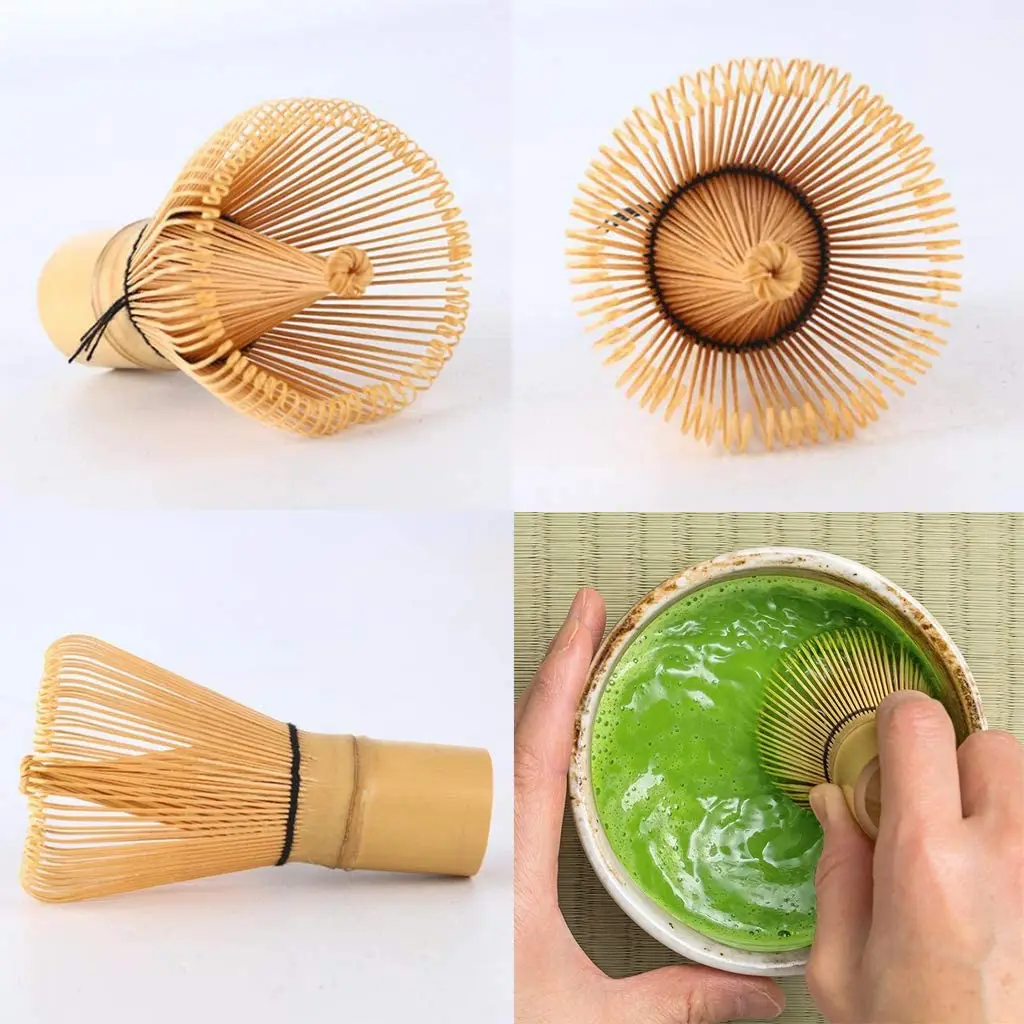 Japanese Tea Set Matcha Whisk Chasen Tea Spoon Tea Holder Chasen Holder Matcha  Tea Set Bamboo Accessories – HNJ MART