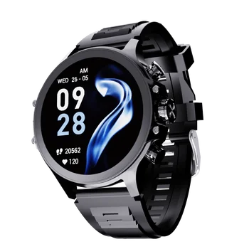 New Arrival Wholesales Custom Sports Round Fashion Fitness Heart Rate  BT Call Waterproof Touch Screen Smart Watches