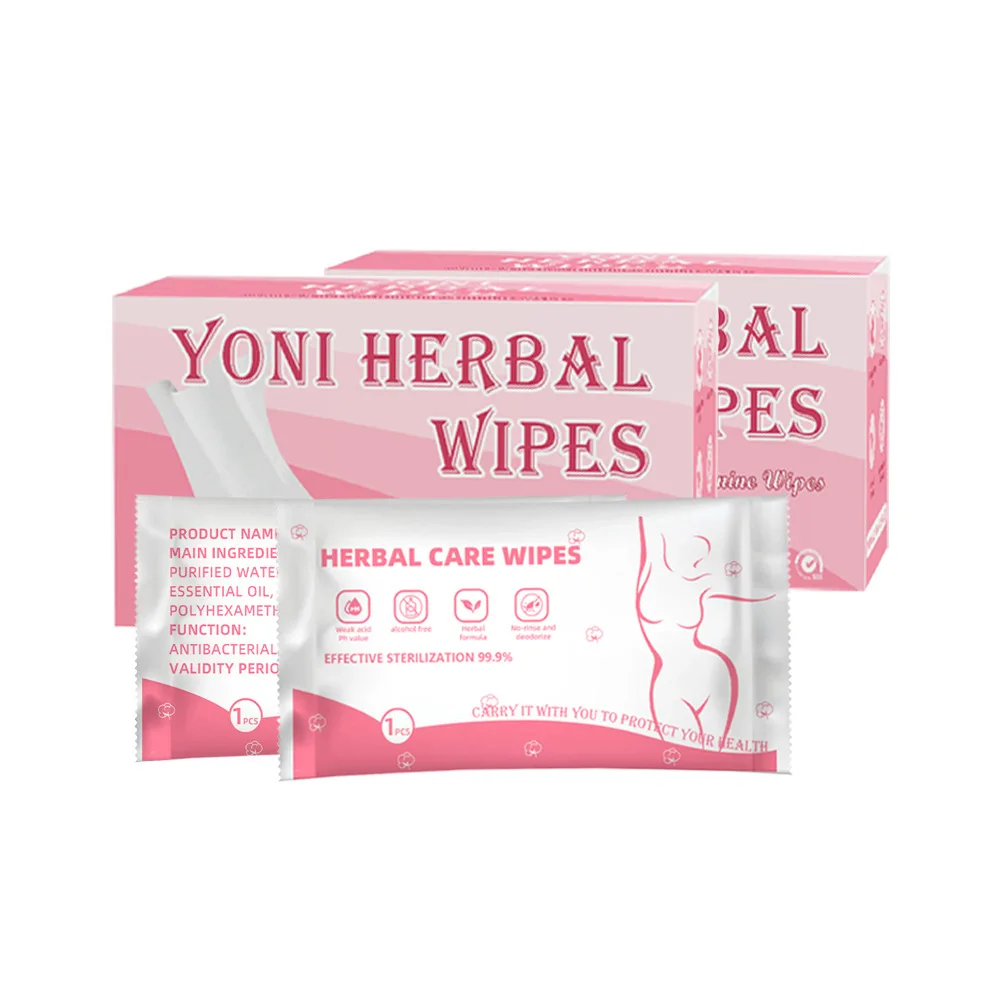 Factory Private Label Organic OEM Custom Alcohol Free Femininity After Sex Cleaning Disposable Yoni Feminine Wet Wipes