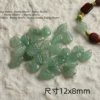 Transparent Green Leaf (1pc)