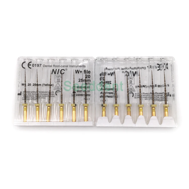 Nic Niti Dental W +files ( Goldwire Niti ) Compatible With Wave One