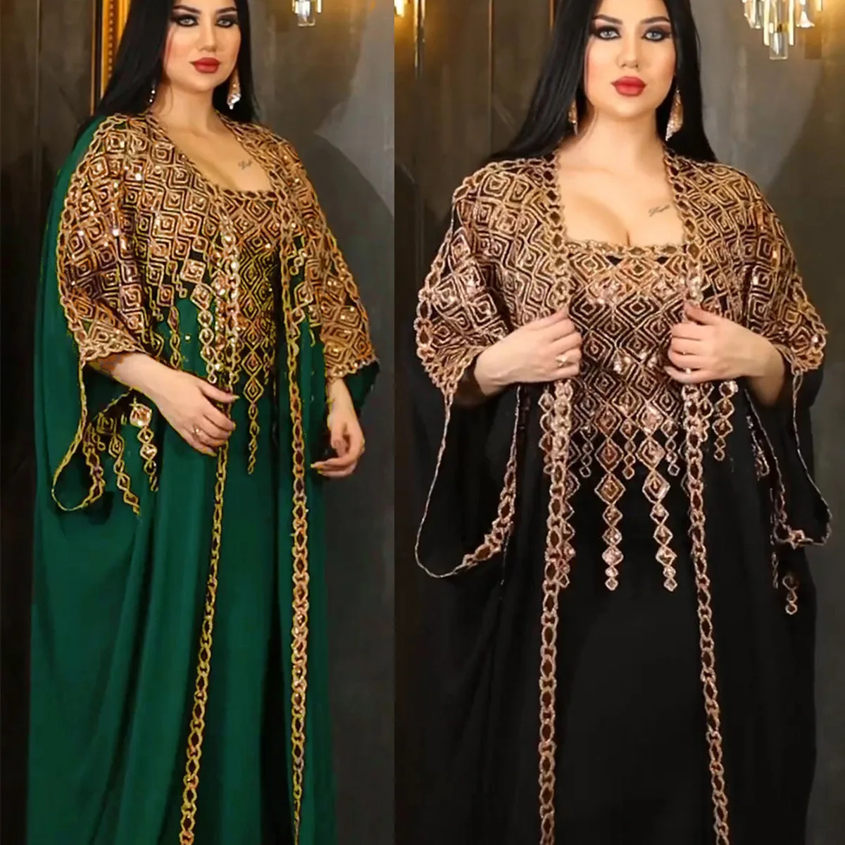 Moroccan Kaftan Dresses Gold Caftan Moroccan Caftan In Gold Bronze