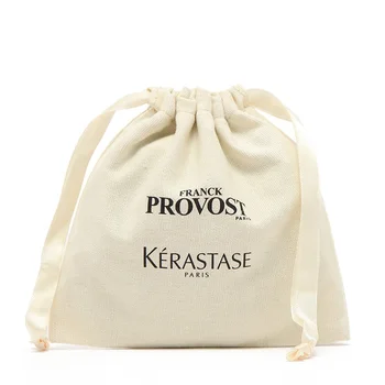 Custom Cotton Drawstring Pouch Bags Reusable Eco Friendly Blank Small Organic Cotton Drawstring Bag with Logo