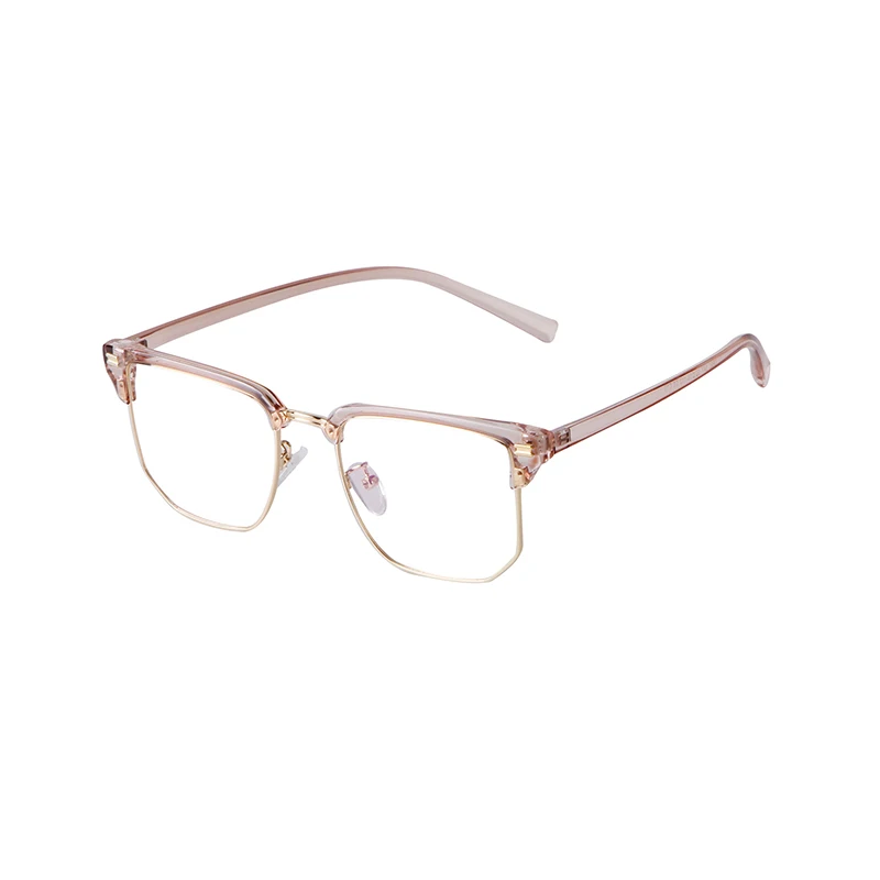 STORY PSTY547L Vintage Blue Light Blocking Glasses TR90 Square Blue Ray Filter Eyeglasses Black Frames Computer Eyewear