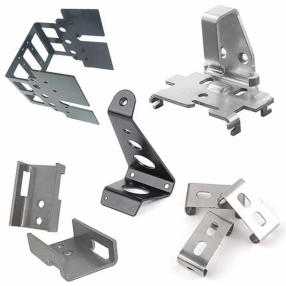 Custom Aluminum Stainless Steel Sheet Metal Stamping Punching Bending CNC Parts Machining Laser Cutting Fabrication Services