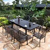 8-8 chairs+150-200cm stretch table