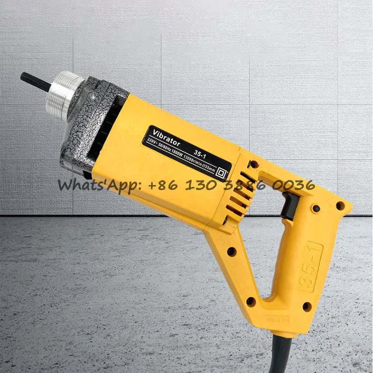 High Speed Handle Electric Concrete Vibrator Portable Small Vibrating Spear Hand Held Hose Concrete Vibrator Machine for Sale High Speed Handle Electric Concrete Vibrator Portable Small Vibrating Spear Hand Held Hose Concrete Vibrator Machine for Sale