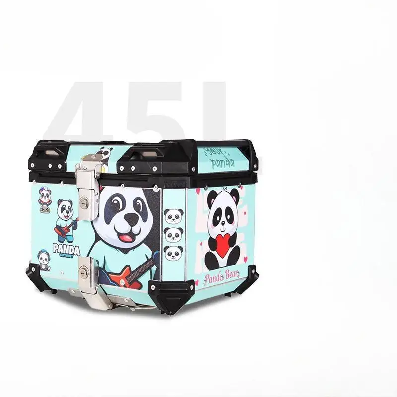 Factory Wholesale PP High Quality Fall Waterproof Safety 45L Motorcycle Box
